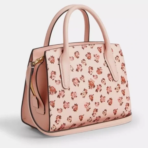 NOT FOR SALE COACH Andrea Carryall Bag With Rose Print - Picture 2 of 7